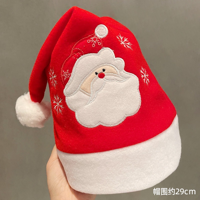 Nón ông già noel cho bé, người lớn, mũ noel, nón noel, vải nỉ siêu đáng yêu