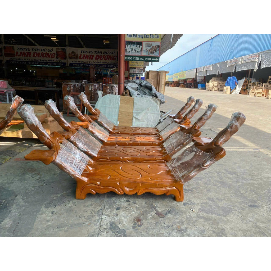 Giá võng gỗ gõ đỏ cao cấp (không kèm võng )