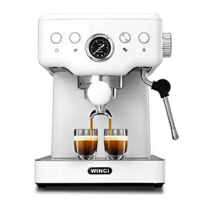 Máy pha cà phê Espresso, Latte, Capuchino Winci EM4212, Áp suất cao 20 Bar ULKA Italia, Bảo hành 1 năm.