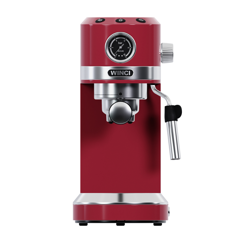 Máy pha cà phê Espresso, Capuchino, Latte WINCI EM3102, Áp suất 20BAR, bảo hành 12 tháng