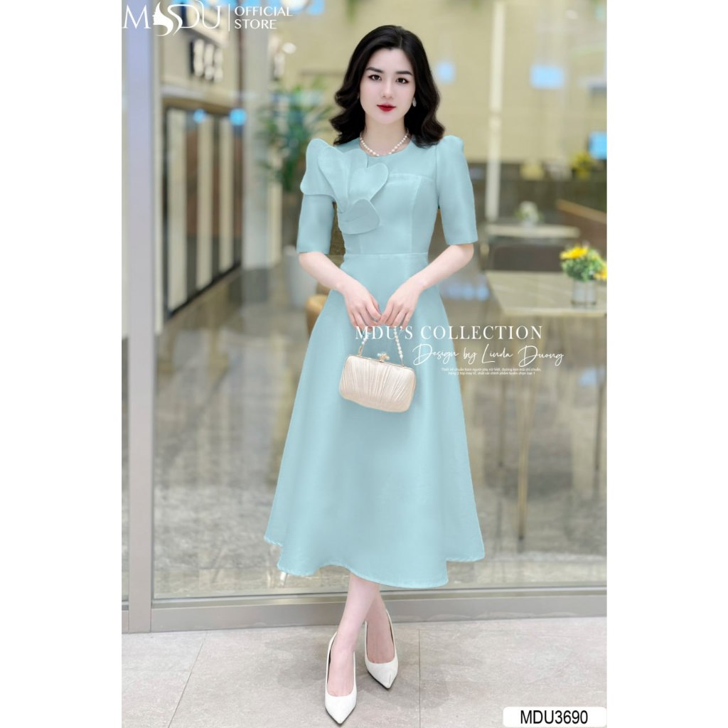 MDU3690 Váy nữ chất liệu mềm mịn cao cấp , nhẹ nhàng, không bai, không xù, đặc biệt không kích ứn