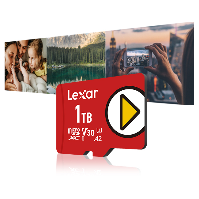 Thẻ nhớ 512GB/ 1TB Lexar PLAY microSDXC, tốc độ 150Mb/s, tương thích máy chơi game Nintendo-Switch | BigBuy360 - bigbuy360.vn