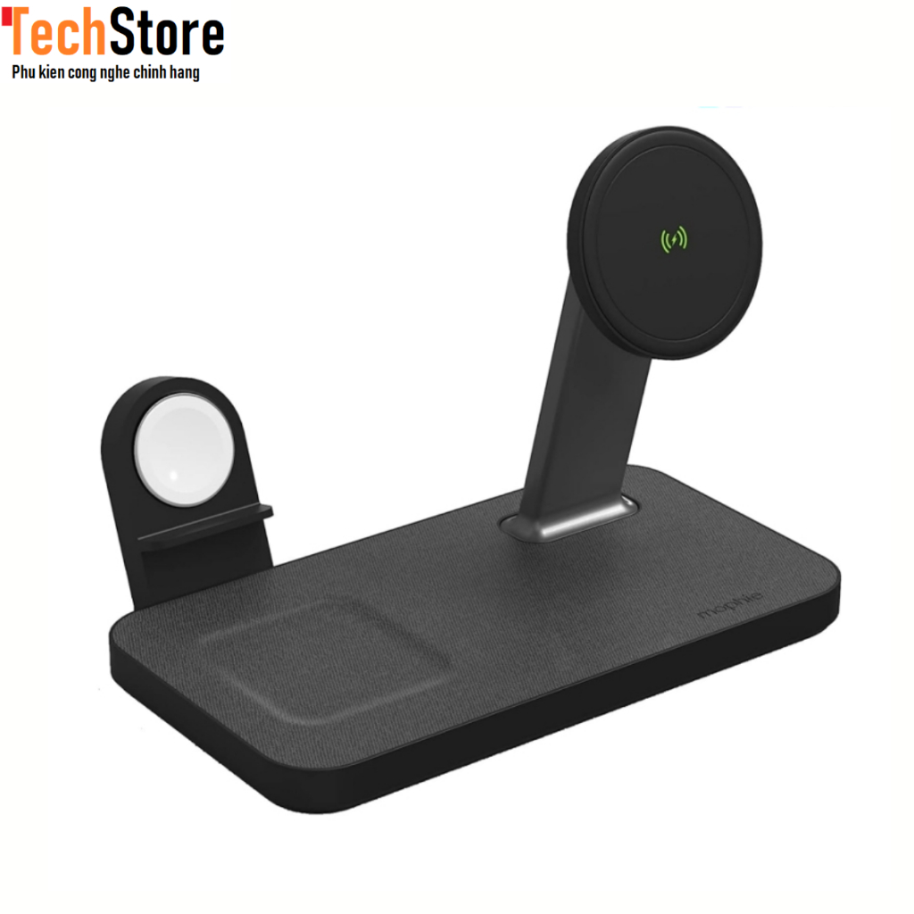Sạc không dây mophie Snap+ 3-in-1, 15w Wireless Charger - 401309755