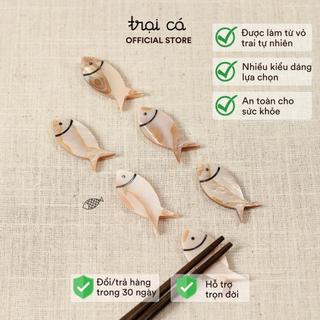 Gác Đũa Trai Oval, Con Cá TRẠI CÁ An toàn vệ sinh, đồ decor bàn ăn sang trọng, lịch sự