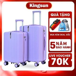 Vali du lịch Kingsun vali kéo size20inch bảo hành 5 năm KS-T01/219