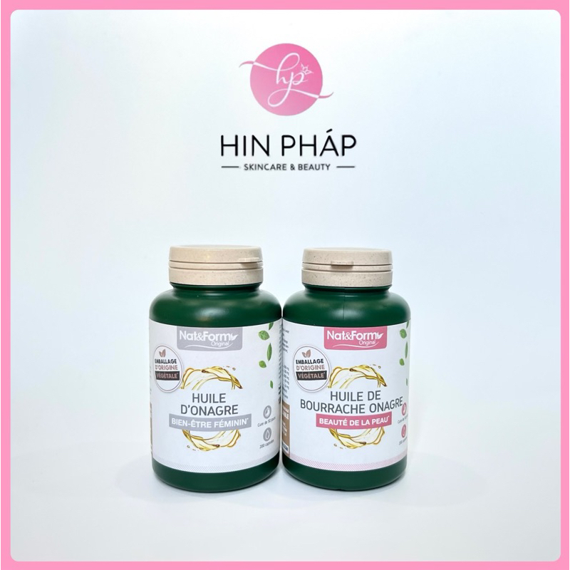 Tinh dầu anh thảo Nat & Form Huile D’Onagre Pháp