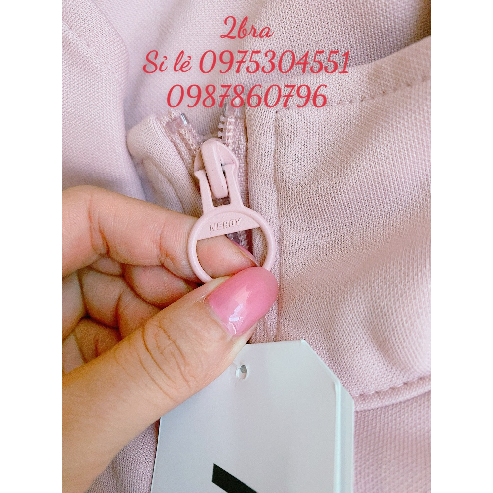 Bộ nỉ unisex nerdy hàng xuất dư xịn full tag form to