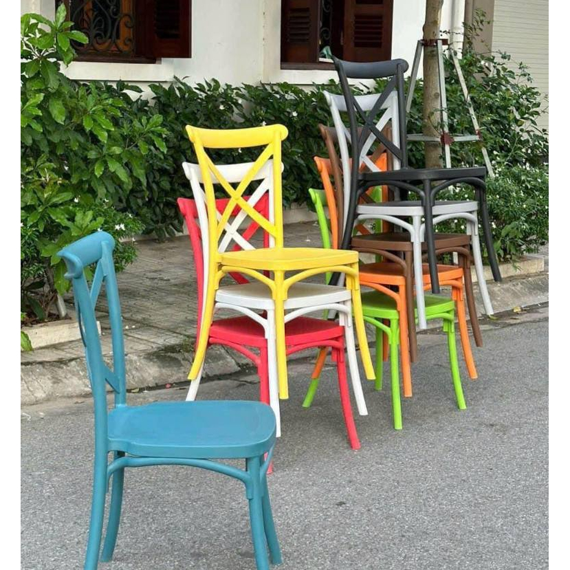 Ghế nhựa đúc nhập khẩu Bistro X