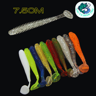 Set 10 Mồi Giả Mềm Câu lure 7.5cm - Mồi câu cá