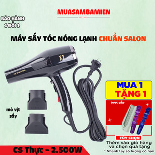 Máy sấy tóc cao cấp nóng lạnh aonikasi x2 chuẩn salon công suất lớn 2.500w công suất thực