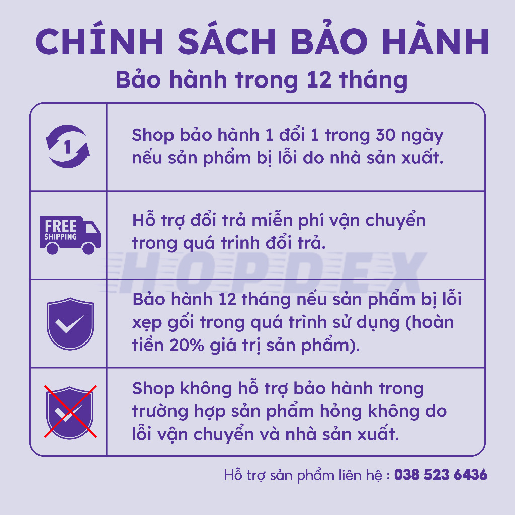 Đệm Ghế Văn Phòng Công Thái Học HOPDEX Chống Đau Xương Cụt Giảm Đau, Thâm Mông