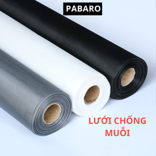  Lưới chống muỗi băng dính băng móc PABARO rèm lưới chống muỗi cửa sổ tùy chỉnh kích thước 