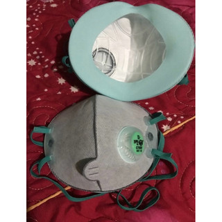 Khẩu trang C750V combo 10cái Hàn Quốc có van thở, chống độc, lọc bui