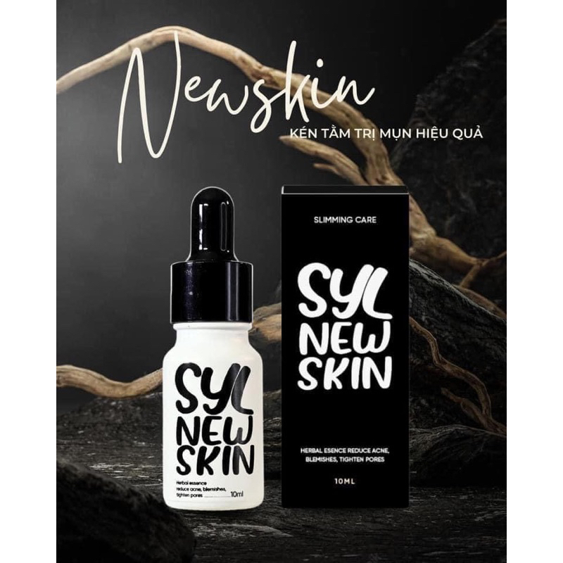 Tinh chất serum Kén Tằm New Skin ngừa mụn sau 2 tuần