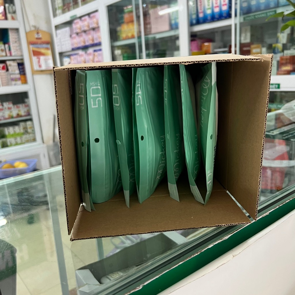 Thùng 100 cái khẩu trang 5D Mask Duy Khánh, khẩu trang micky đeo xinh và ôm mặt, dễ thở