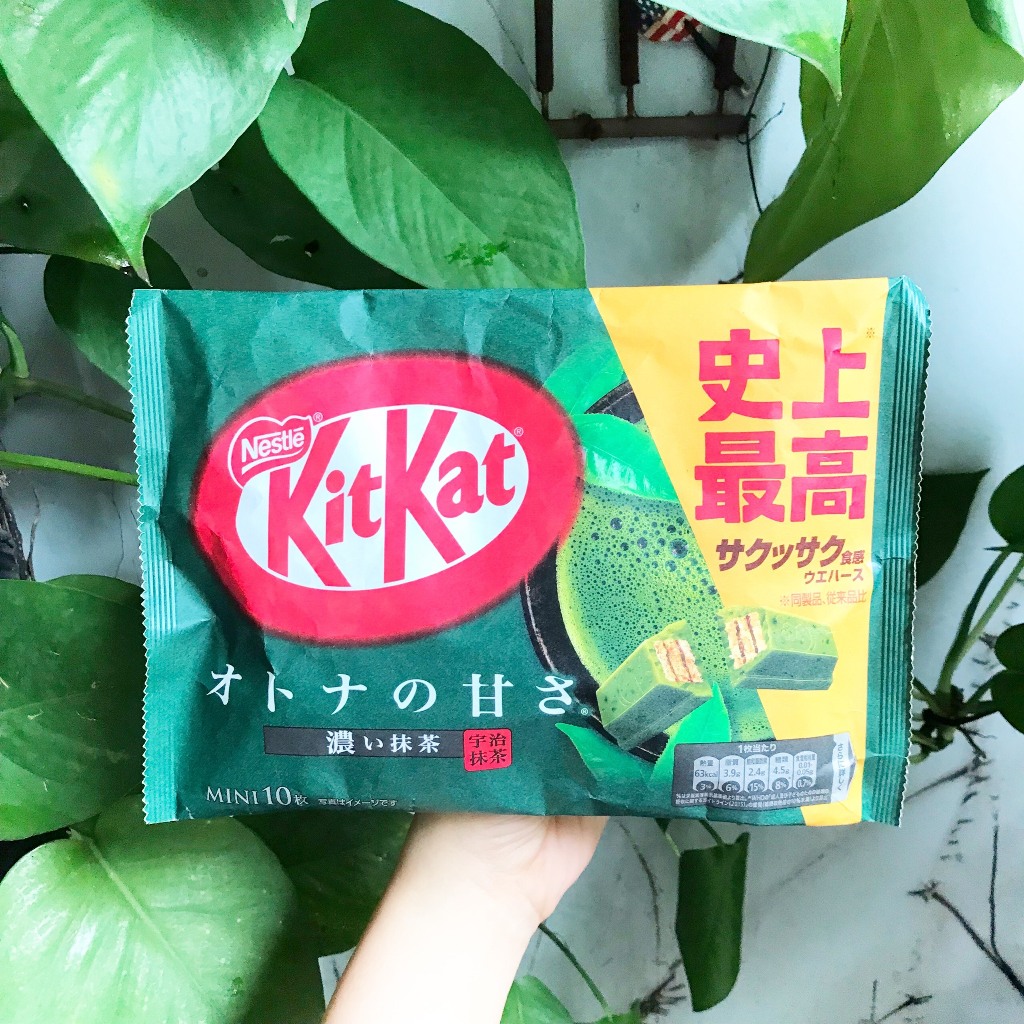 Sôcôla Nestlé KitKat Nội Địa Nhật Trà Xanh