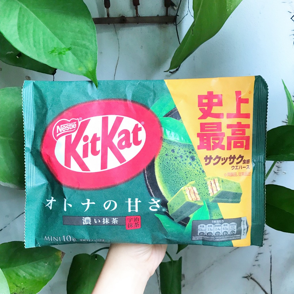 Sôcôla Nestlé KitKat Nội Địa Nhật Trà Xanh