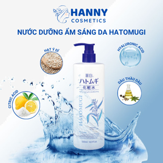 Nước hoa hồng nước dưỡng ẩm sáng da Hatomugi Nhật Bản chiết xuất ý dĩ