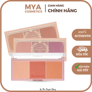 Bảng má hồng 3 màu i’m meme i’m afternoon tea blusher palette 11.4g