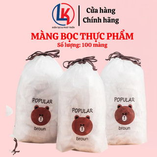 Màng bọc thực phẩm, set màng bọc thực phẩm túi gấu, túi bọc thực phẩm
