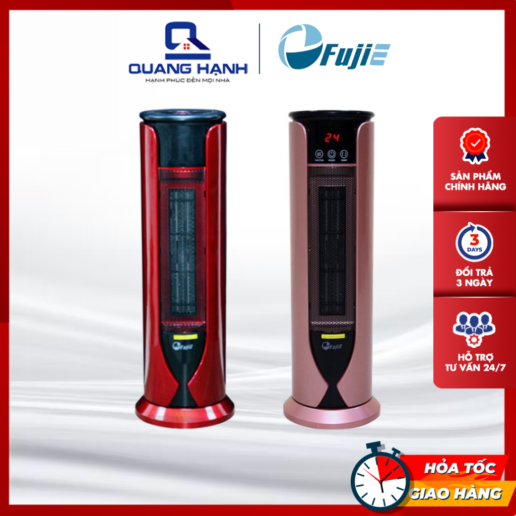 Quạt Sưởi Gốm Ceramic FujiE CH-1600 | CH-1600RM