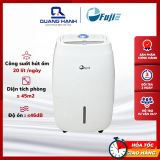 Máy hút ẩm dân dụng fujie hm-920ec công suất hút ẩm 20l/ngày