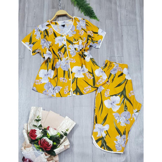 Bộ pijama lửng vnxk - size 40-70kg
