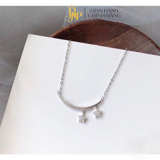 Dây chuyền liền mặt ⚡ GIÁ SỐC ⚡ vòng cổ bạc nữ xinh xắn thiết kết độc đáo quý phái,bạc BNP