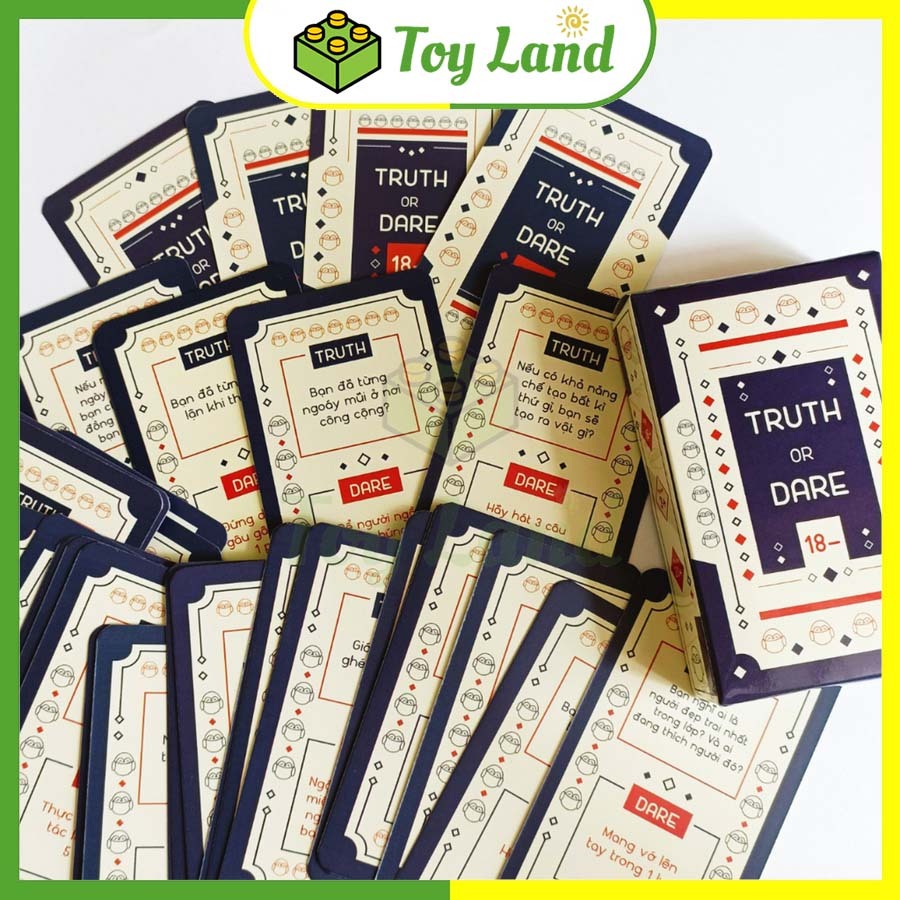 Bộ Bài Drinking Game Thật Hay Thách 50 Lá Lói Lèm Nói Hay Làm Bài Uống Boardgame Đồ Chơi Nhóm Bạn