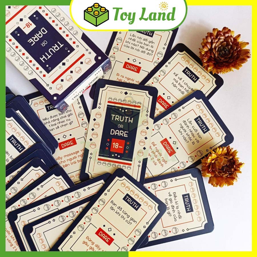 Bộ Bài Drinking Game Thật Hay Thách 50 Lá Lói Lèm Nói Hay Làm Bài Uống Boardgame Đồ Chơi Nhóm Bạn