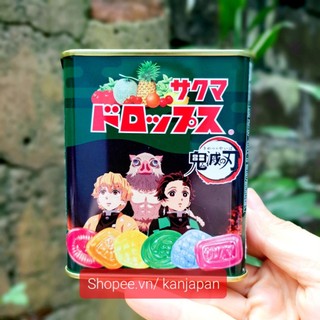Kẹo trái cây Sakuma Drops hộp thiếc 71g Nhật Bản | Kan.japan | 4903901164955