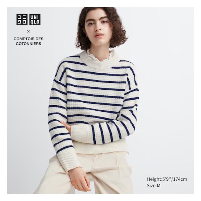 Áo Uni*** tay dài gân sọc xuất xịn