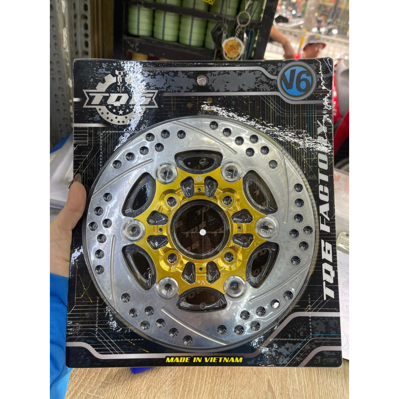 ĐĨA TQ6 MOTO3 V6 SIZE 220mm