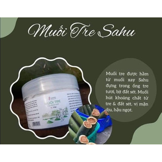 Muối tre Sahu hủ combo 2 hủ 300gr