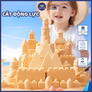 Cát động lực cho bé hulo toys gói 0.5kg - cát động lực, đồ chơi sáng tạo, cát động lực vi sinh, đồ chơi giáo dục