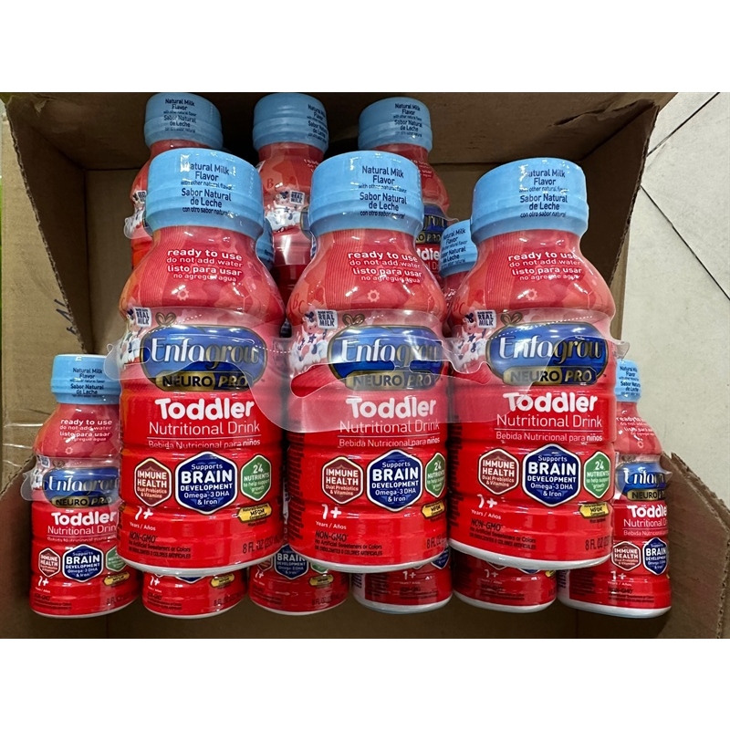 Thùng Sữa Nước 24 chai Enfagrow Neuro Pro Toddler 237ml