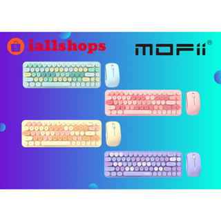 Bộ bàn phím chuột không dây mofii ferris colorful smk 676367ag chính hãng