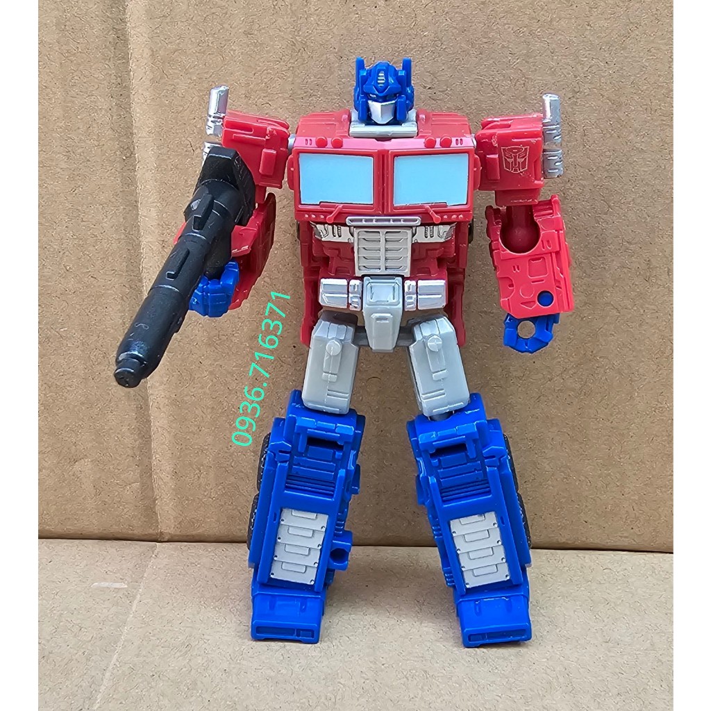 Robot Mini Transformers Optimus Prime cao 9cm hàng Hasbro