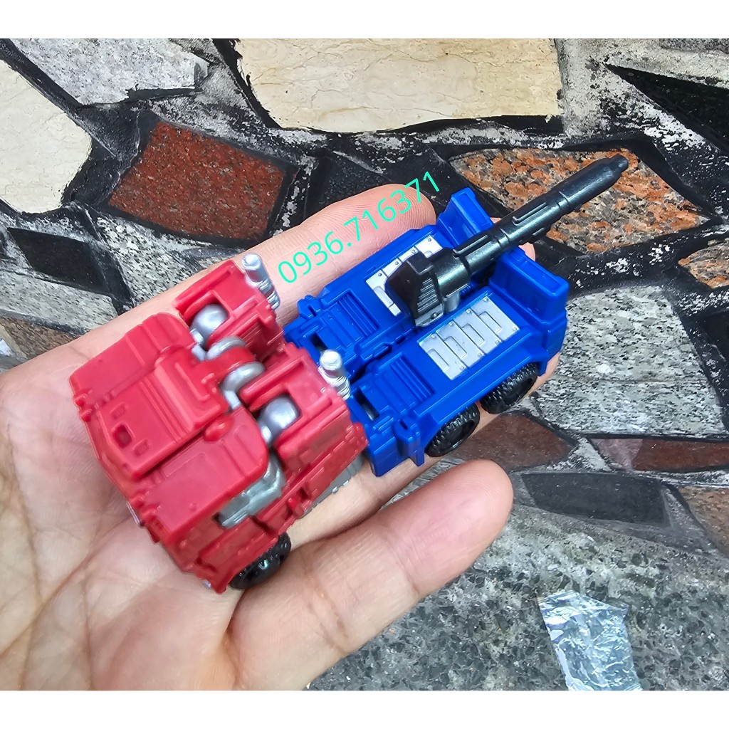 Robot Mini Transformers Optimus Prime cao 9cm hàng Hasbro
