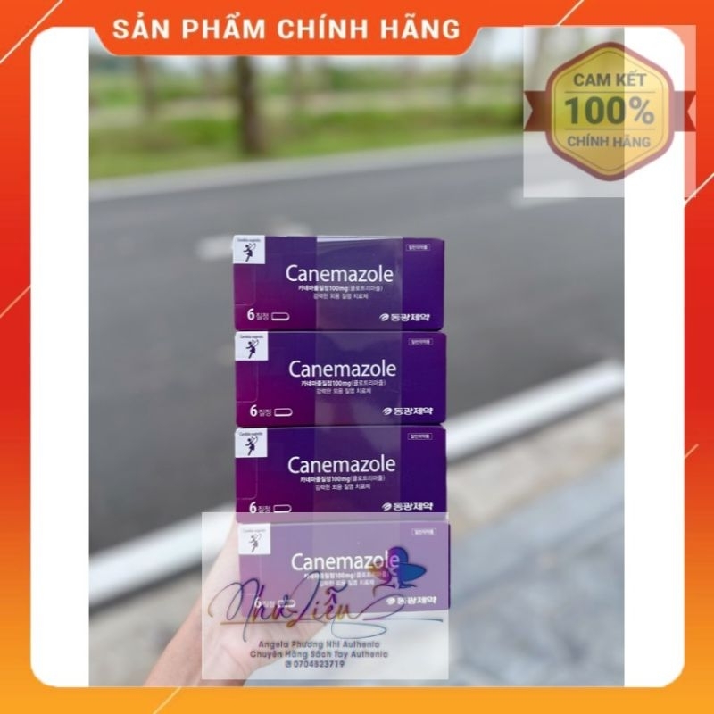 Viên Đặt phụ Khoa Canemazole Hàn Quốc