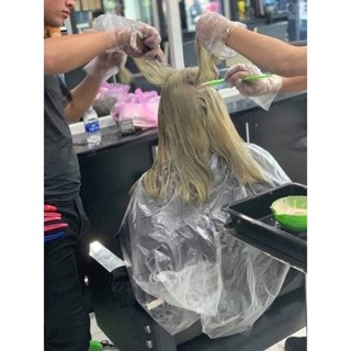 Áo Choàng Nilon  Uốn, Duỗi, Nhuộm Kích Thước 60 x 90cm Dùng 1 Lần Hoặc Tái Sử Dụng Siêu Tiện Lợi.