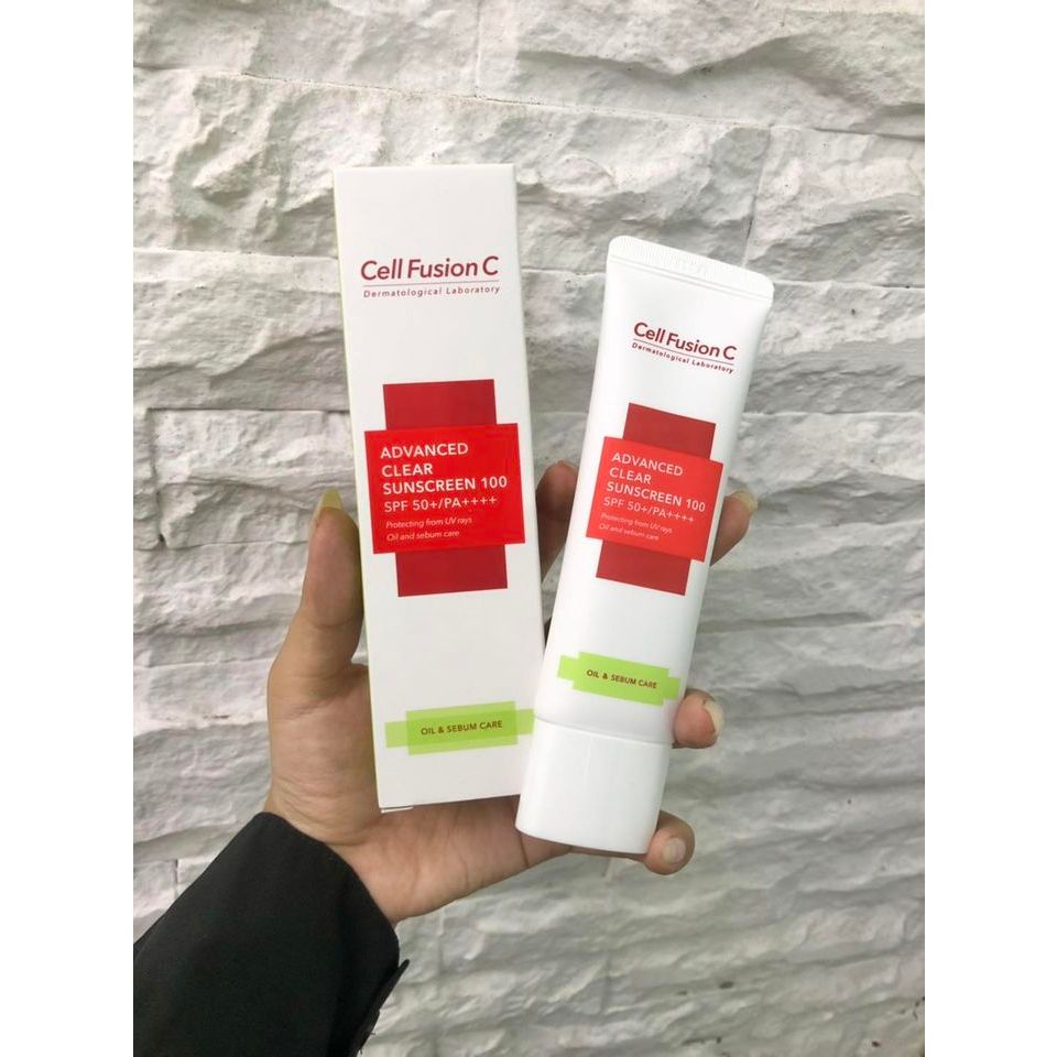 Kem chống nắng Cell FUSHION C 50ml - 10ml