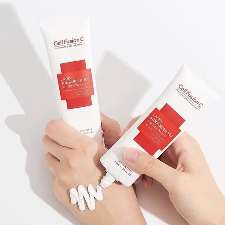 Kem chống nắng Cell FUSHION C 50ml - 10ml