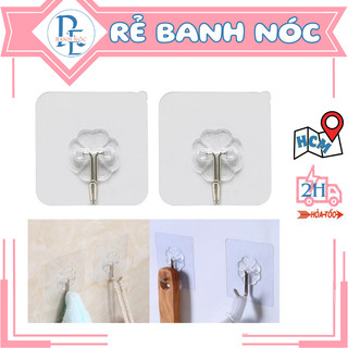  Móc Trong Dán Tường Treo Đồ Thông Minh Siêu Dính, Siêu Chịu Lực, Treo Đồ Decor Phòng Ngủ Tiện Lợi Chắc Chắn