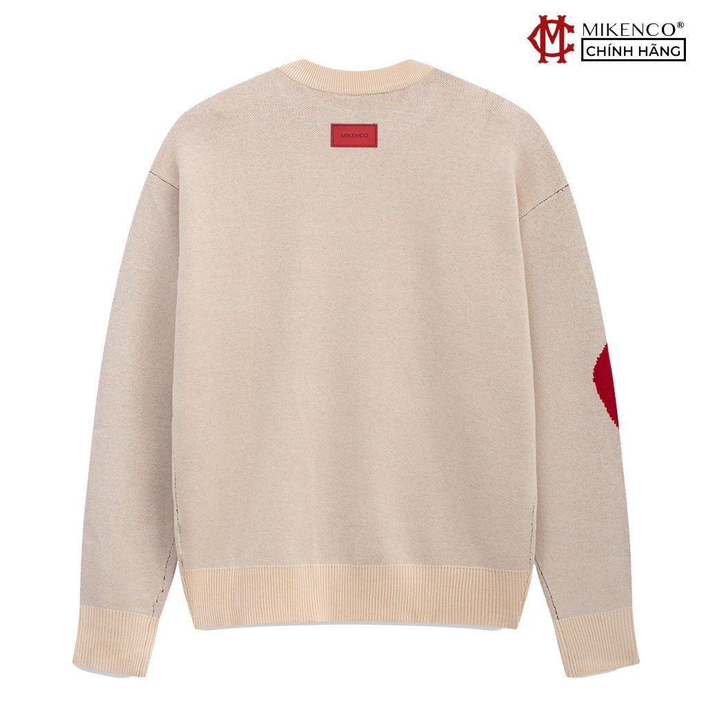 Áo len tay dài nam MIKENCO Graffiti Knitwear