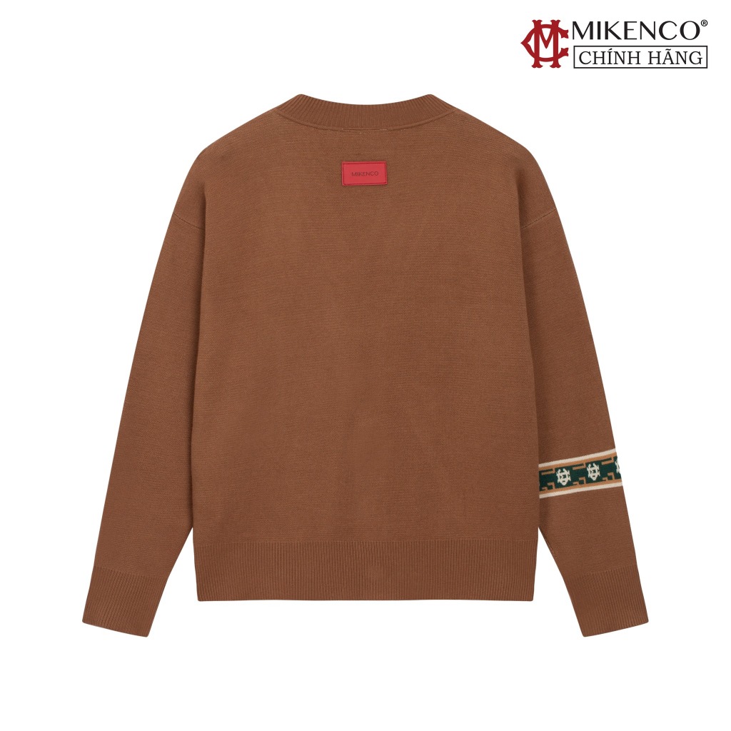 Áo khoác cardigan len nam MIKENCO Luxe Bug Cardigan