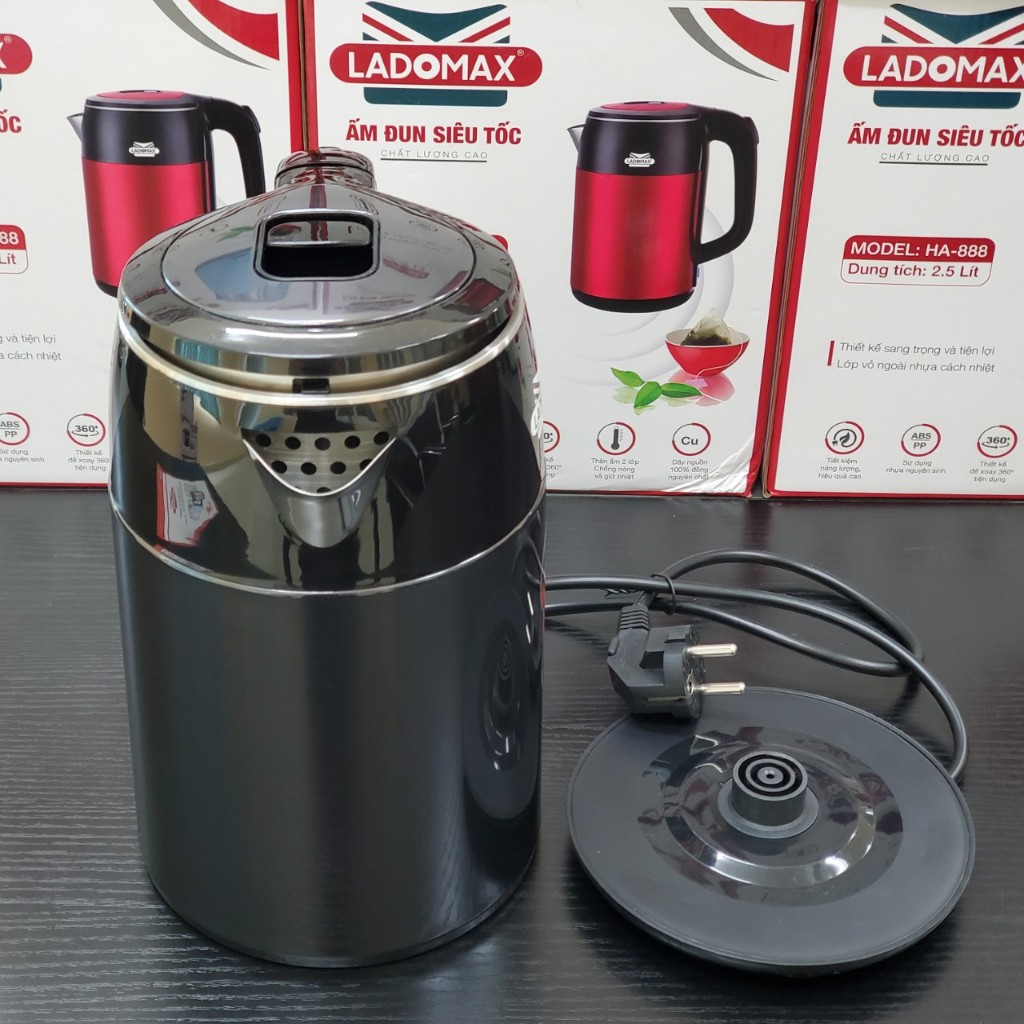 Bình đun siêu tốc Ladomax HA-888 DUNG TÍCH 2.5L