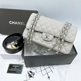 Túi đeo chéo nữ ô trám classic size 26 tag bạc tag vàng fullbox super Smano bags hỏa tốc