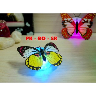 5 Cái Đèn Led Dán Tường Hình Con Bướm Trang Trí Nhiều Màu - Siêu Rẻ