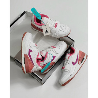 Giày sneaker Jo.rdan trắng gót hồng ( giá chưa bao gồm box bảo vệ )